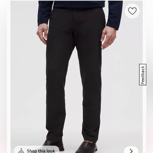 [32x34] NWT Lululemon Athletica Men's Black Classic ABC Pant